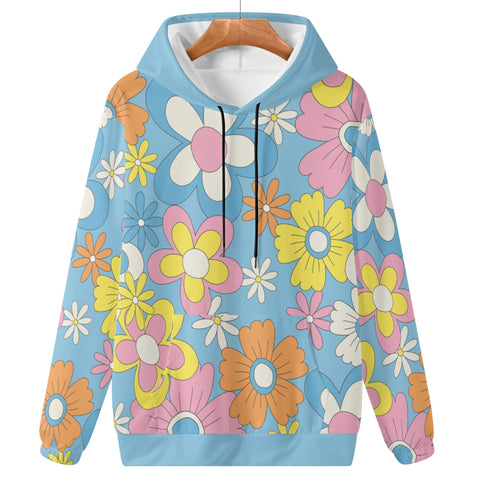 Womens Hoodie - Hippy Floral - Mr.Shit