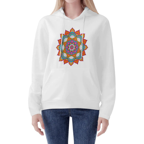 Womens Hoodie - Mandala 2 - Mr.Shit