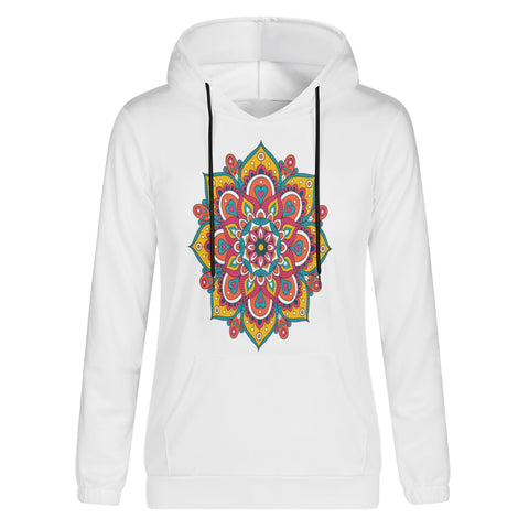 Womens Hoodie - Mandala 3 - Mr.Shit