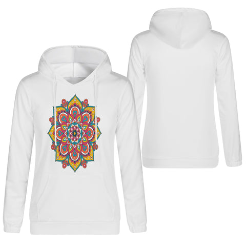 Womens Hoodie - Mandala 3 - Mr.Shit