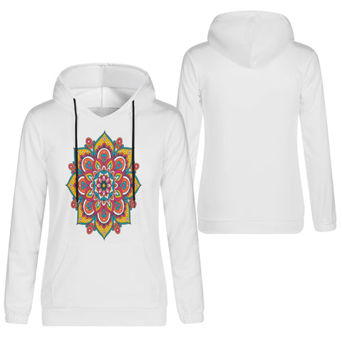 Womens Hoodie - Mandala 3 - Mr.Shit