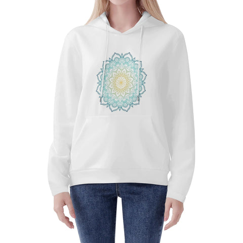 Womens Hoodie - Mandala - Mr.Shit