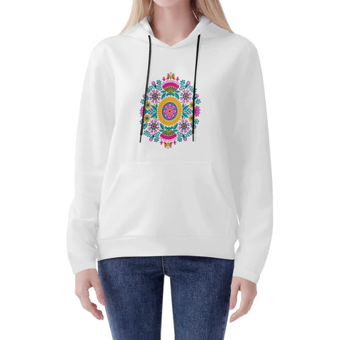 Womens Hoodie - Mandala 4 - Mr.Shit