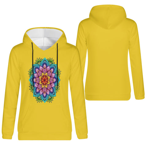 Womens Hoodie - Mandala 5 - Mr.Shit