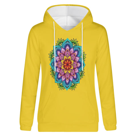 Womens Hoodie - Mandala 5 - Mr.Shit