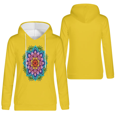 Womens Hoodie - Mandala 5 - Mr.Shit