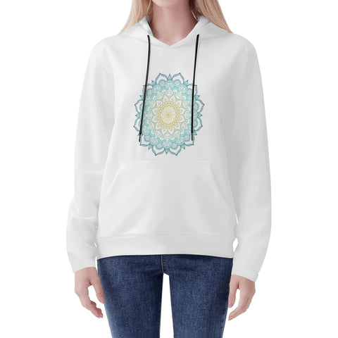 Womens Hoodie - Mandala - Mr.Shit