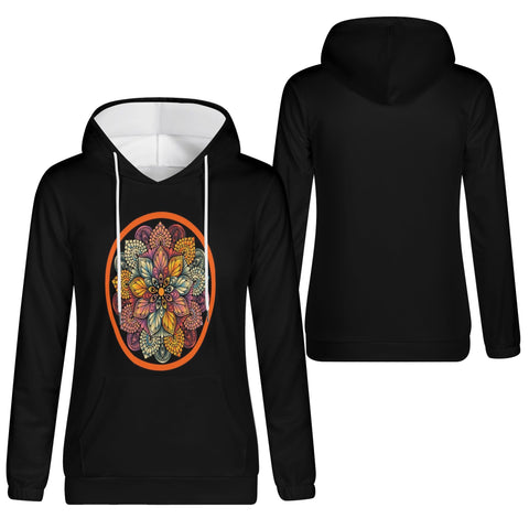 Womens Hoodie - Mandala 6 - Mr.Shit