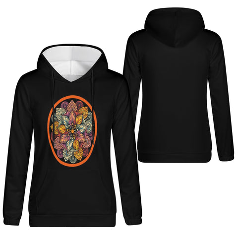 Womens Hoodie - Mandala 6 - Mr.Shit