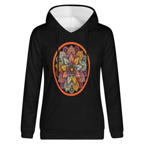 Womens Hoodie - Mandala 6 - Mr.Shit