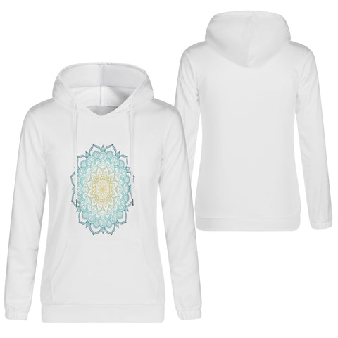 Womens Hoodie - Mandala - Mr.Shit