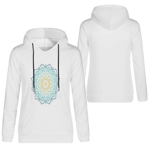 Womens Hoodie - Mandala - Mr.Shit