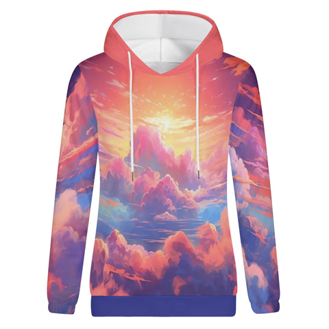 Womens Hoodie - Sunset - Mr.Shit