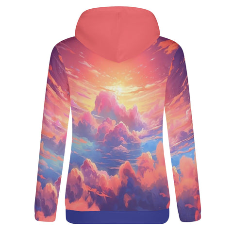 Womens Hoodie - Sunset - Mr.Shit