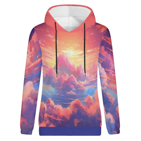 Womens Hoodie - Sunset - Mr.Shit