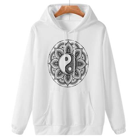 Womens Hoodie - Ying Yang Mandala - Mr.Shit