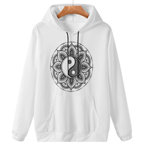 Womens Hoodie - Ying Yang Mandala - Mr.Shit