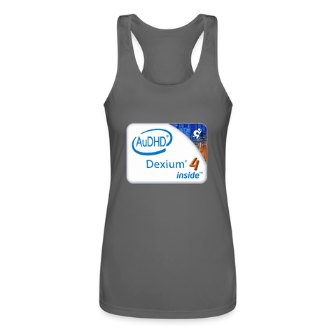 Women’s Performance Racerback Tank Top - AuDHD Dexium 4 - Mr.Shit