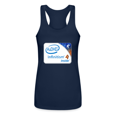 Women’s Performance Racerback Tank Top - AuDHD Infinitism 4 - Mr.Shit
