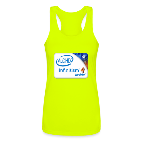 Women’s Performance Racerback Tank Top - AuDHD Infinitism 4 - Mr.Shit