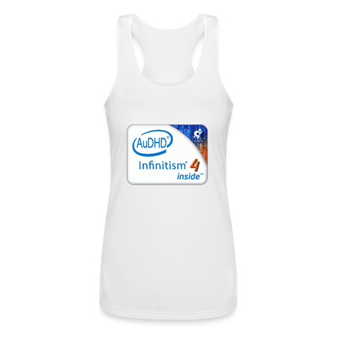 Women’s Performance Racerback Tank Top - AuDHD Infinitism 4 - Mr.Shit