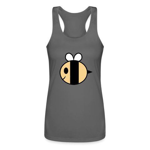 Women’s Performance Racerback Tank Top - Bee - Mr.Shit