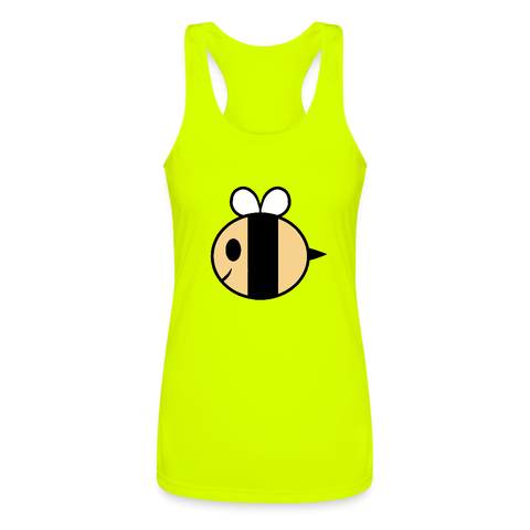 Women’s Performance Racerback Tank Top - Bee - Mr.Shit