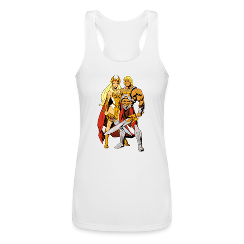 Women’s Performance Racerback Tank Top - Heeman & Shera - Mr.Shit