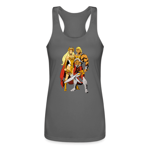 Women’s Performance Racerback Tank Top - Heeman & Shera - Mr.Shit