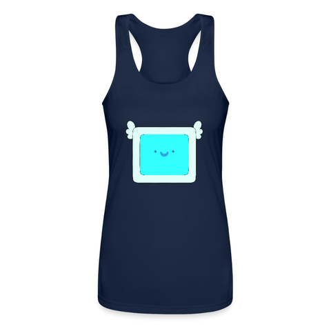 Women’s Performance Racerback Tank Top - Temp Bot - Mr.Shit