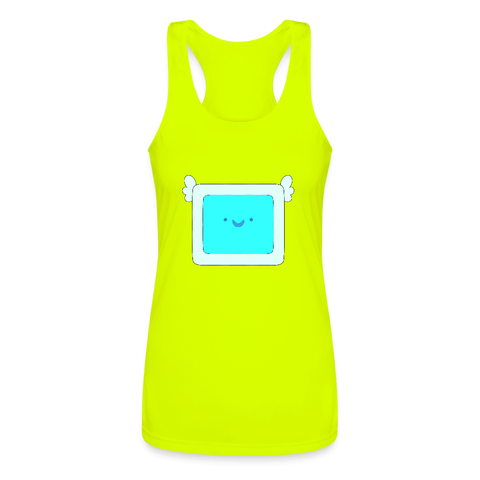 Women’s Performance Racerback Tank Top - Temp Bot - Mr.Shit