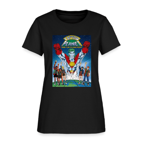 Mr.Shit Women's Premium T-Shirt - Captain Planet Women's T-Shirts 45 $