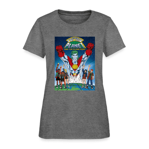 Mr.Shit Women's Premium T-Shirt - Captain Planet Women's T-Shirts 45 $
