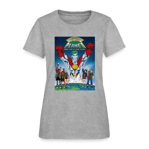 Mr.Shit Women's Premium T-Shirt - Captain Planet Women's T-Shirts 45 $