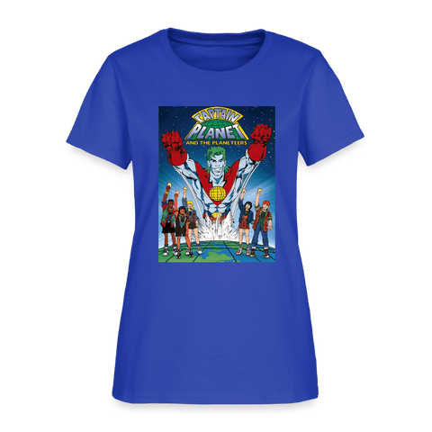 Mr.Shit Women's Premium T-Shirt - Captain Planet Women's T-Shirts 45 $