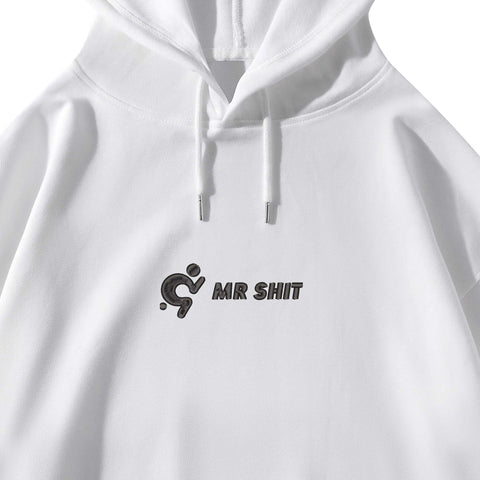 Adult Embroidered Pullover Hoodie - Mr.Shit