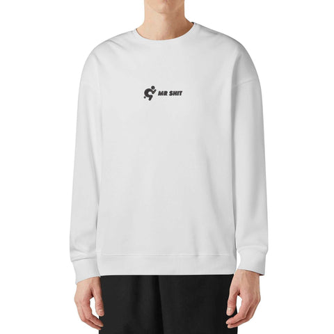 Adult Embroidered Pullover Sweater - Mr.Shit