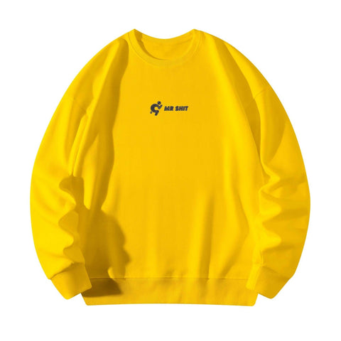 Adult Embroidered Pullover Sweater - Mr.Shit