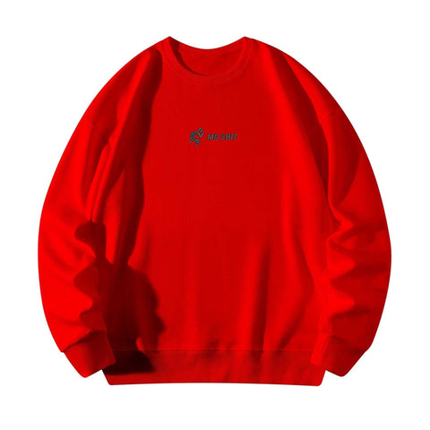 Adult Embroidered Pullover Sweater - Mr.Shit