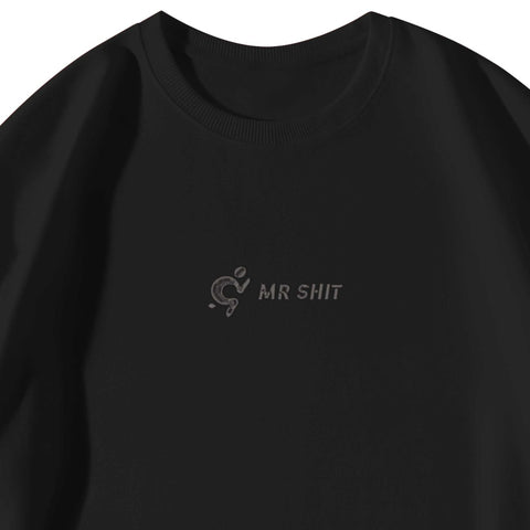 Adult Embroidered Pullover Sweater - Mr.Shit