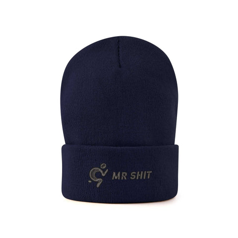 Embroidered Knitted Hats - Mr.Shit