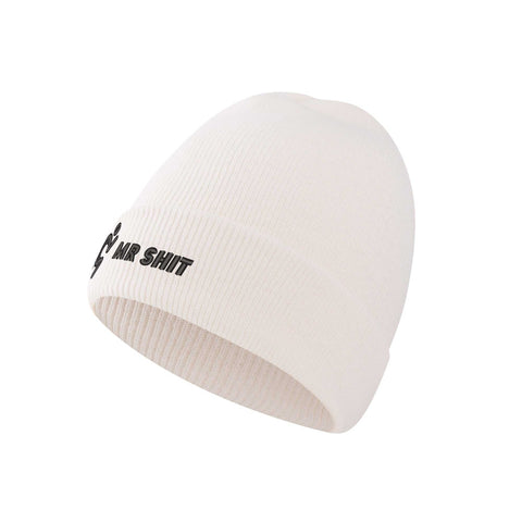 Embroidered Knitted Hats - Mr.Shit