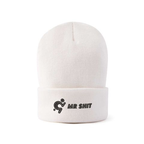 Embroidered Knitted Hats - Mr.Shit