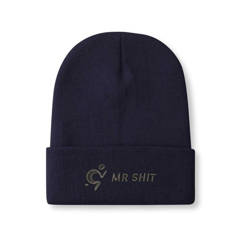 Embroidered Knitted Hats - Mr.Shit