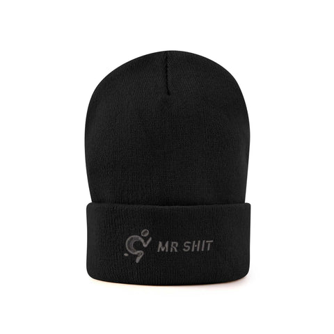 Embroidered Knitted Hats - Mr.Shit