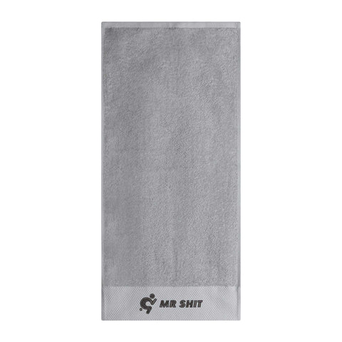 Mr.Shit Gym Towel - Embroidered - Mr Shit - Black Logo All Towels $ 30.94