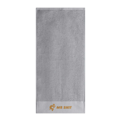 Mr.Shit Gym Towel - Embroidered - Mr Shit - Gold Logo All Towels $ 30.94