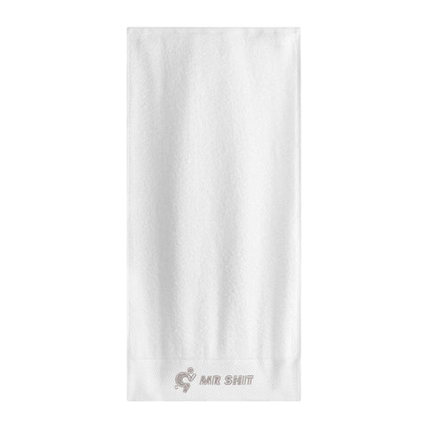 Gym Towel - Embroidered - Mr Shit - Grey Logo - Mr.Shit