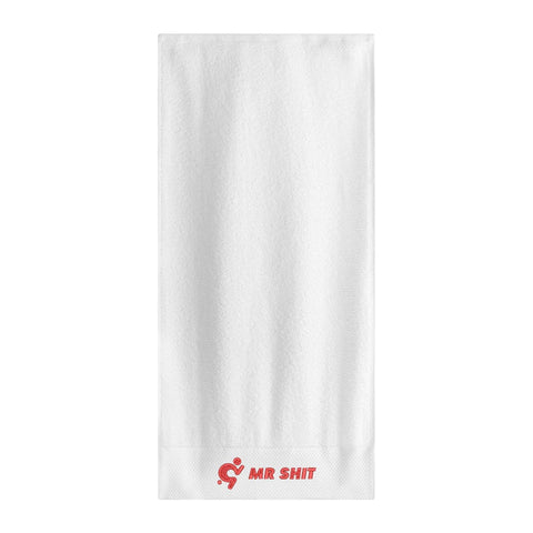 Gym Towel - Embroidered - Mr Shit - Red Logo - Mr.Shit