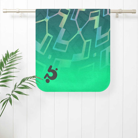 Gym Towel - Mr Shit - Green Pattern - Mr.Shit